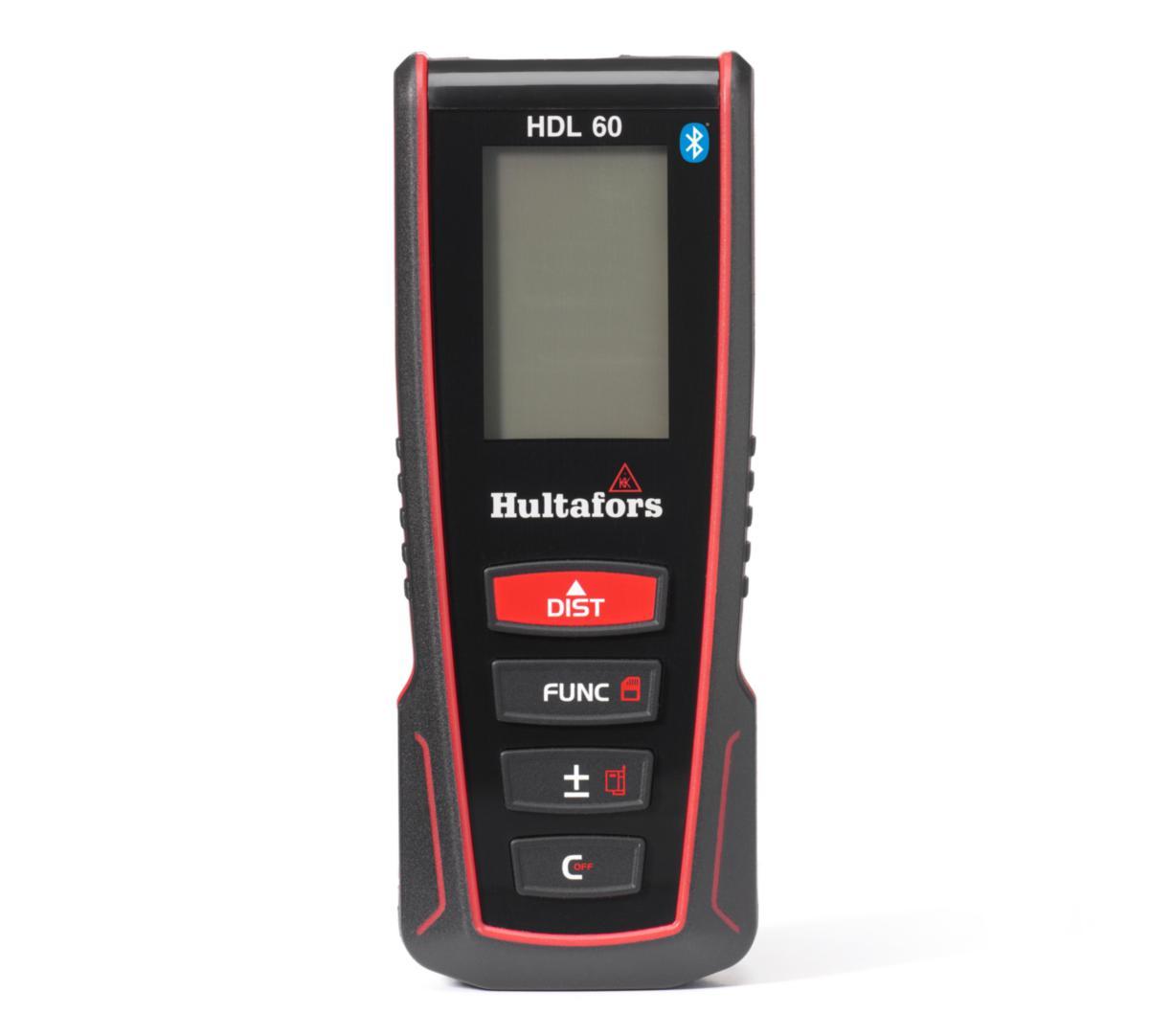 Avståndsmätare Hultafors HDL 60 - AVSTÅNDSMÄTARE HDL 60 HULTAFORS 409210
