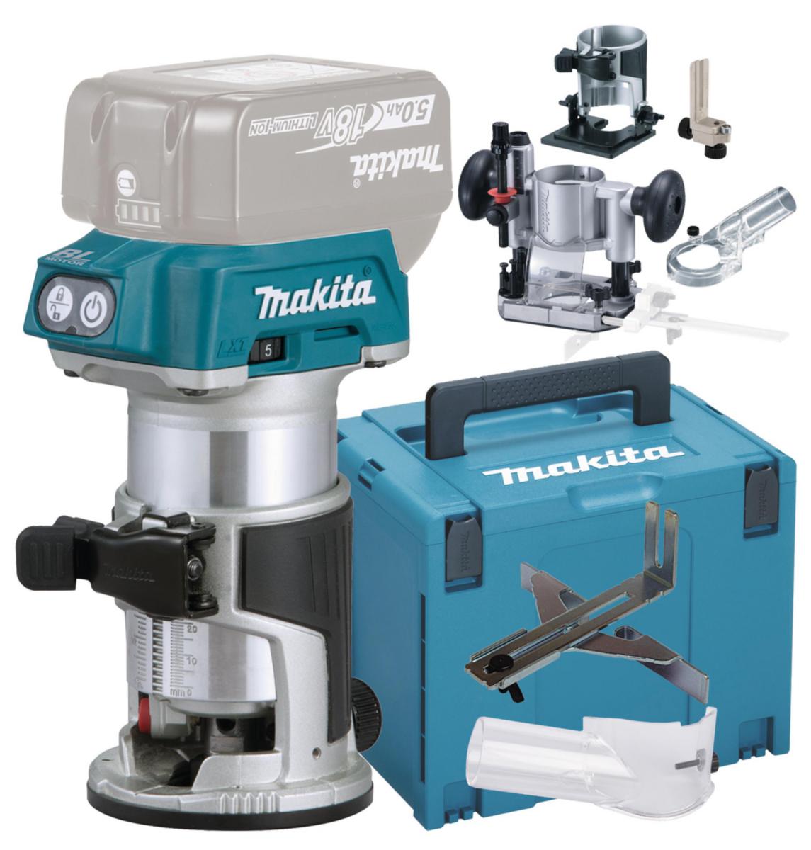 Multifräs Makita DRT50ZJX5 Solo - HANDÖVERFRÄS 18V DRT50ZJX5 MAKITA DRT50ZJX5