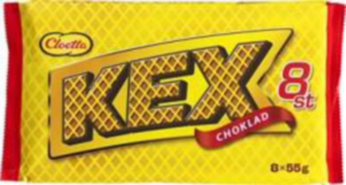 Kexchoklad Cloetta - KEXCHOKLAD CLOETTA 8X60GR 1003089