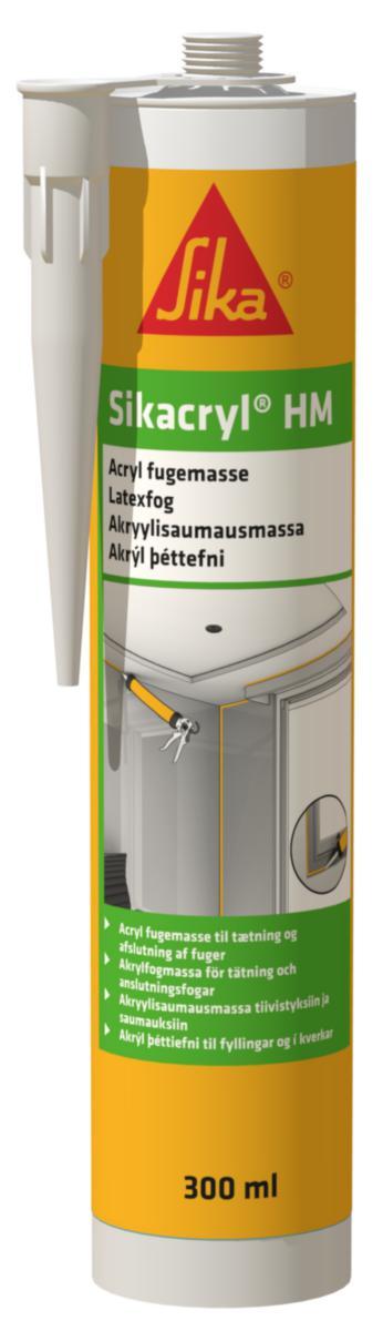 Fogmassa Sika Sikacryl HM Latexfog - LATEXFOG 0.3L VIT SIKA 119848