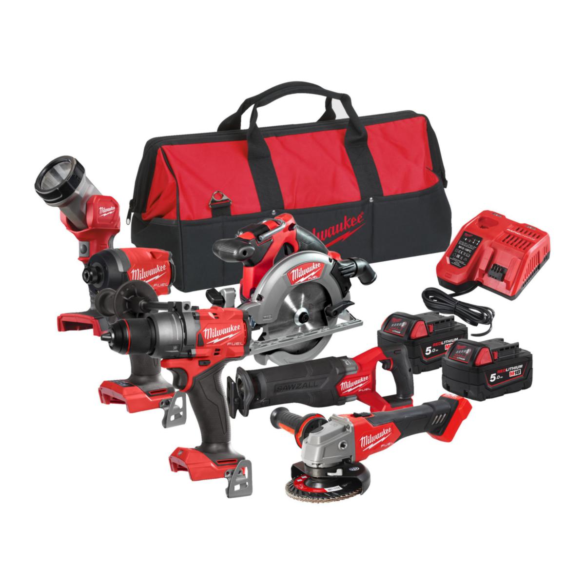 Kombikit Milwaukee M18 FPP6E3-502B - KOMBIKIT M18 FPP6E3-502B MILWAUKEE 4933480874