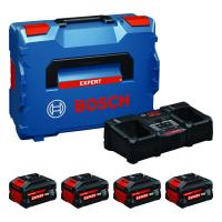 Laddpaket Bosch EXPERT 18V 2x5.5 Ah + 2x8 Ah High Power