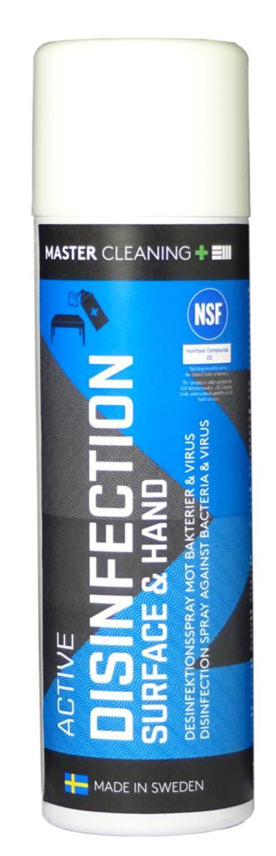 Ytdesinfektion Master Active Disinfection - YTDESINFEKTION MASTER ACTIVE DISINFECTION SURFACE&H. 500ML