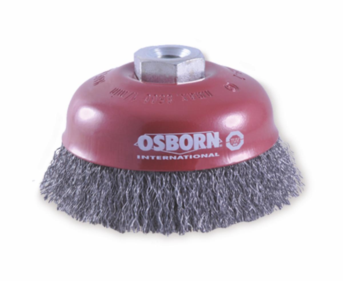 Axialborste Osborn ståltråd - AXIALBORSTE M14 OSBORN D100/M14 0.30 STÅLTRÅD
