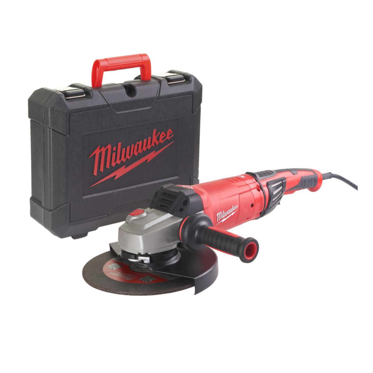 Vinkelslipmaskin Milwaukee AGVKB 24-230 EKX DMS KIT - VINKELSLIP AGVKB24230EKXKIT MILWAUKEE 4933471465