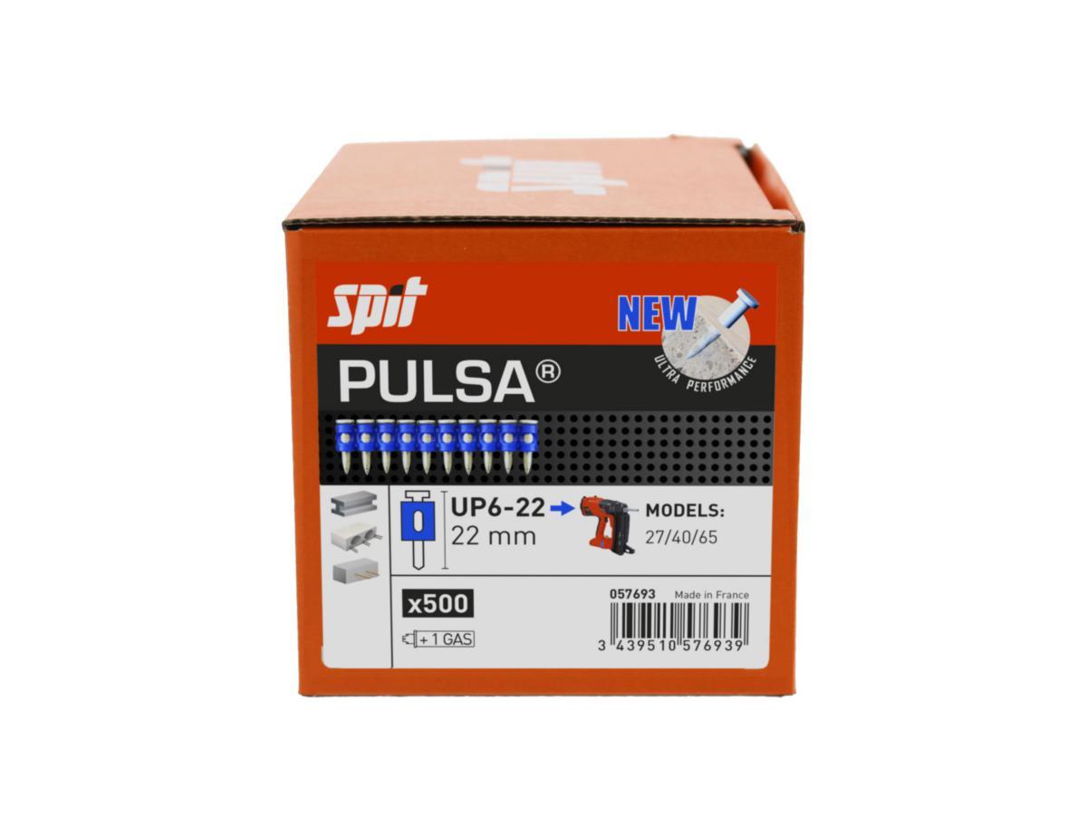 Skjutspik Spit UP6 bandad - SKJUTSPIK UP6 22MM+GAS 500/FP PULSA 057693