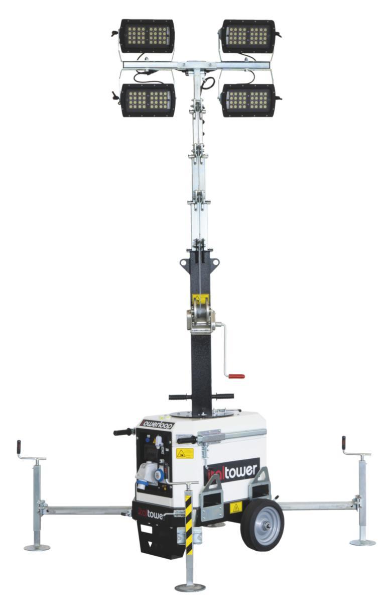 Belysningsmast 4x160W, Cellite - BELYSNINGSMAST 4X160W 7771713