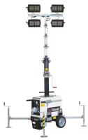 Belysningsmast 4x160W, Cellite