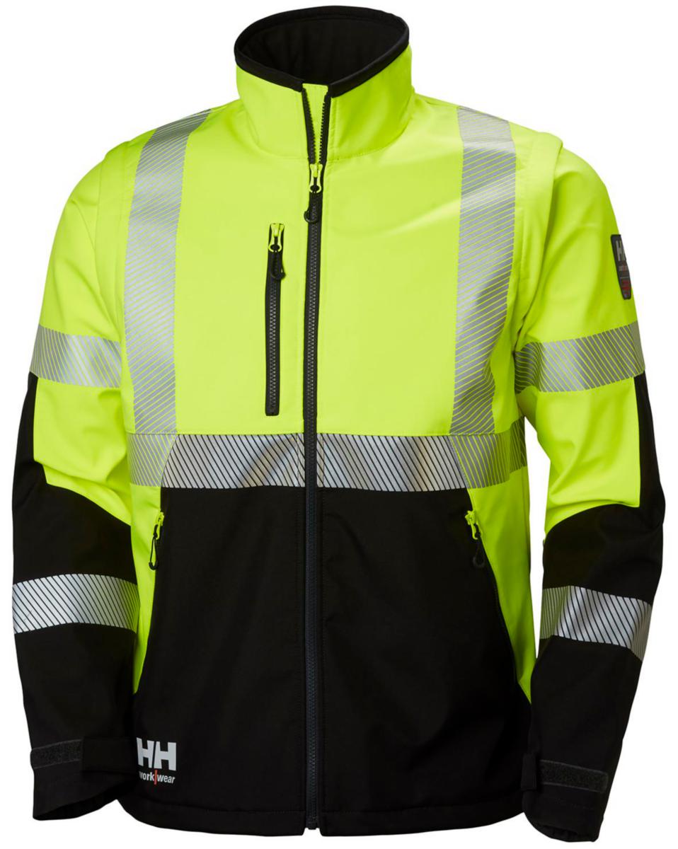 Softshelljacka Helly Hansen 74272 ICU - SOFTSHELLJACKA ICU HIVIZ 2XL HELLY HANSEN 74272-369-2XL