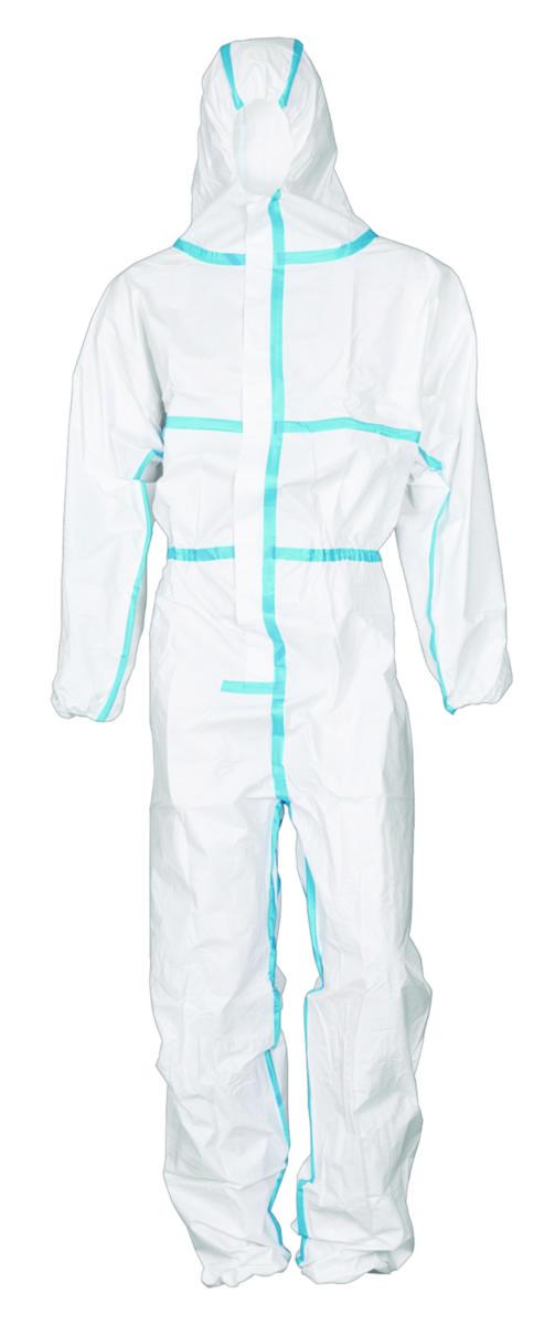 Korttidsoverall Activewear 300 - KORTTIDSOVERALL AW 300 VIT HUVA KAT 3 TYP 4B.5B.6B 3XL