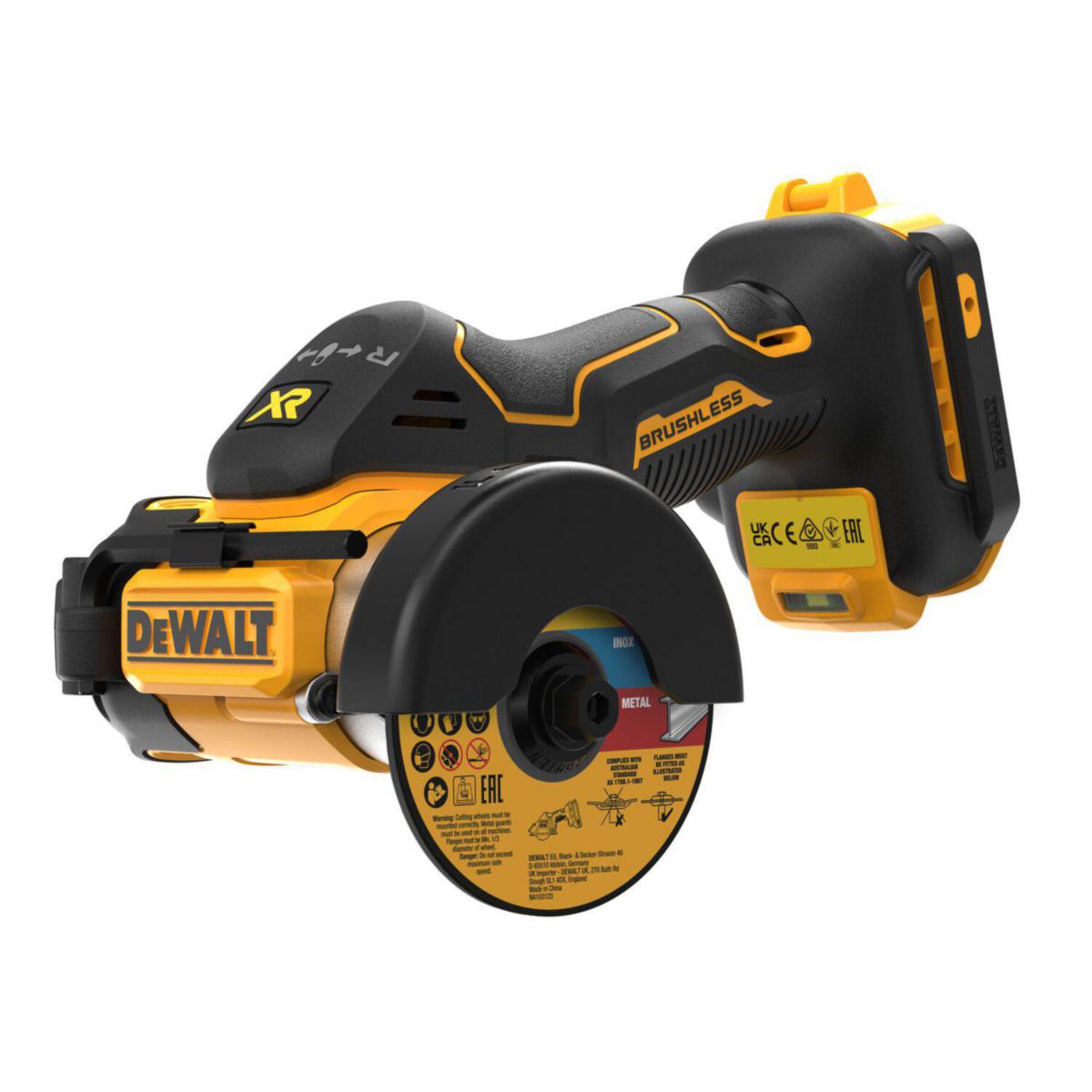 Vinkelslipmaskin DEWALT DCS438N-XJ Solo - MULTI VINKELSLIP 18V DCS438N DEWALT DCS438N-XJ