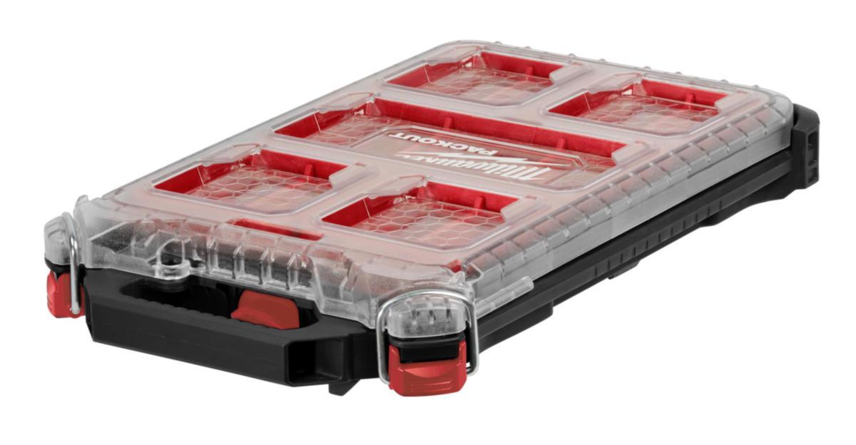 Sortimentbox Milwaukee Slim Kompakt Packout - SORTIMENTBOX SLIM KOMPAKT PACKOUT MILWAUKEE 4932471065
