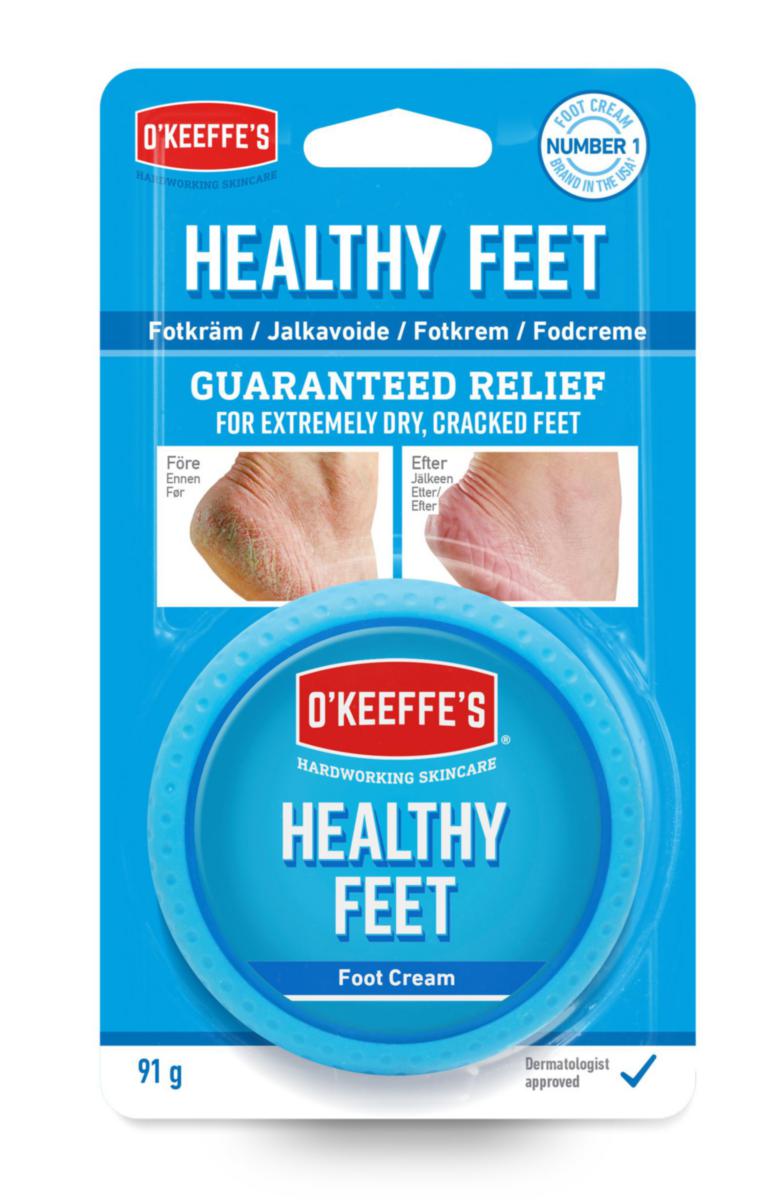 Fotkräm O keeffes Healthy feet - FOTKRÄM O`KEFFES HEALTHY FEET OPARFYMERAD 91 GRAM