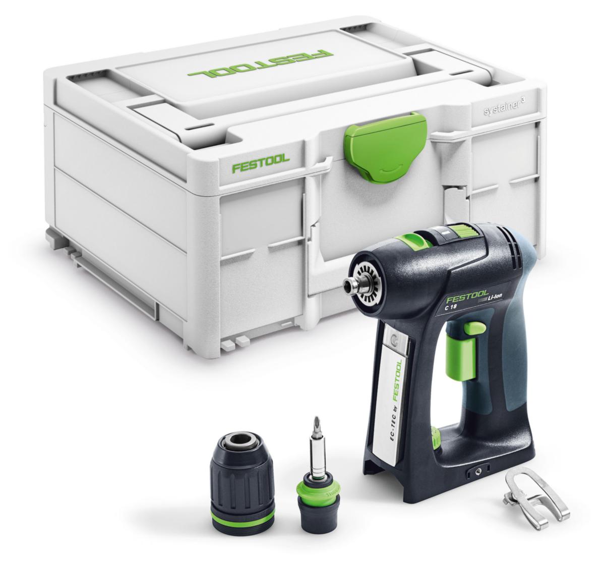 Borrskruvdragare Festool C 18 Basic Solo - SKRUVDRAGARE C 18-BASIC FESTOOL 576434