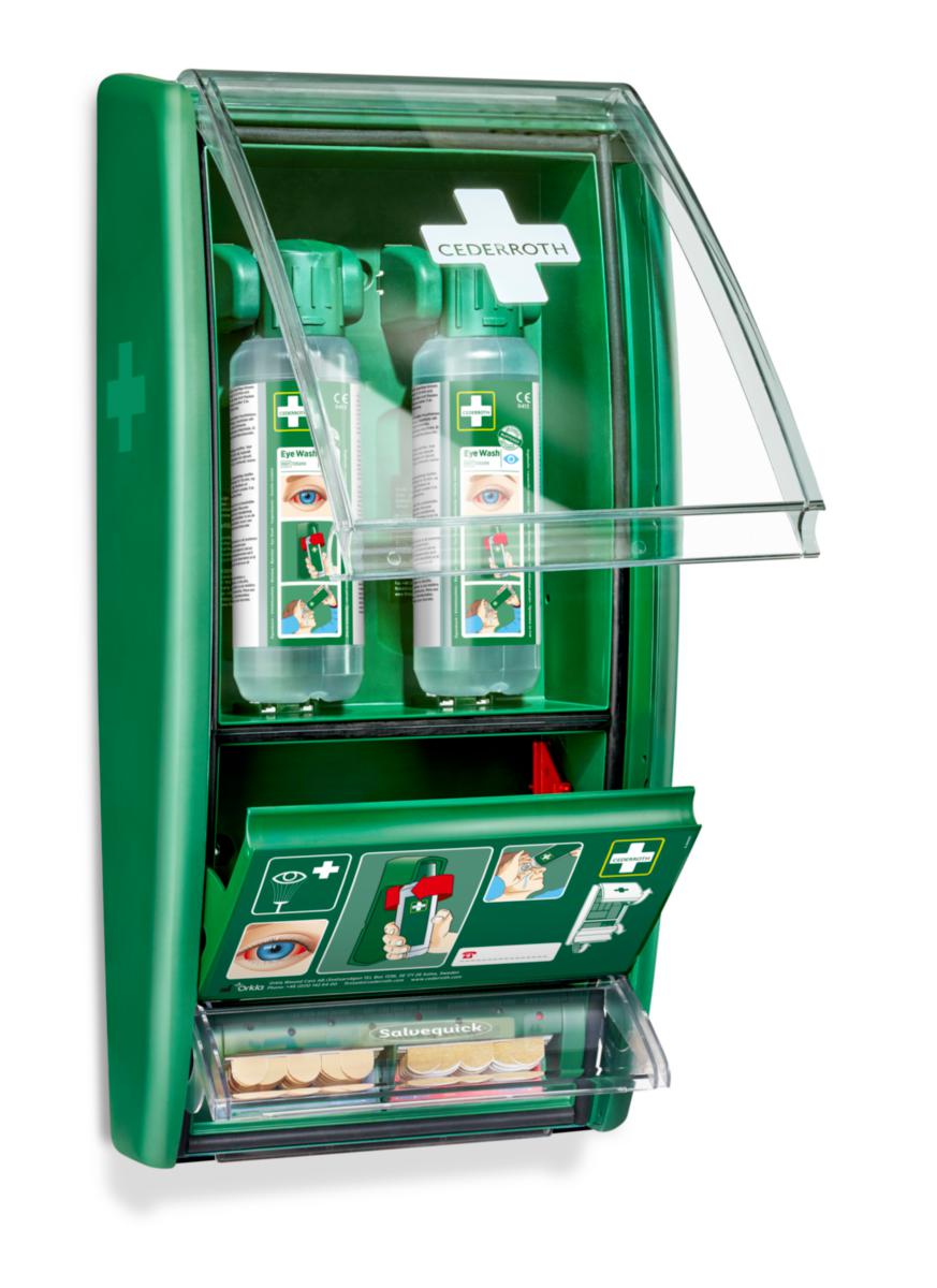 Ögonduschstation Cederroth 721500 - ÖGONDUSCH TAVLA INK. 2X500ML CEDERROTH 721500