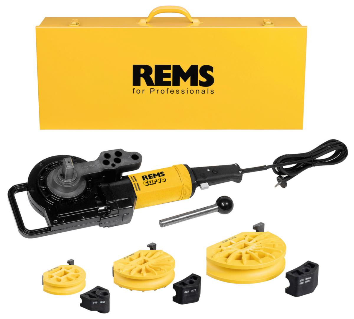 Rörbockningsmaskin REMS Curvo Set - REMS CURVO SET 15 22 28 REMS 580022 R220