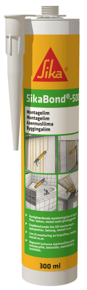 Sättlim Sikabond-500 - SIKA BOND-500  MONTAGELIM 
