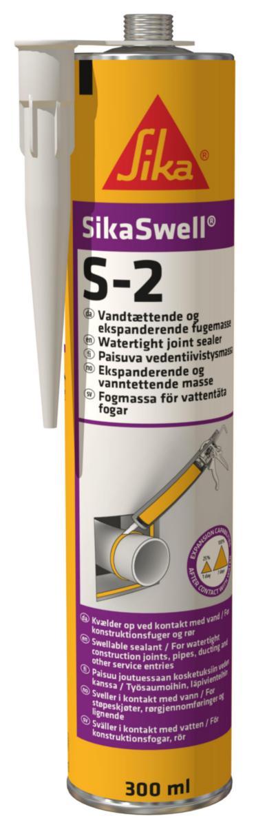 Svällfogmassa SikaSwell S-2 - SVÄLLFOGMASSA SIKASWELL S-2 RÖD 300ML OXIDE RED