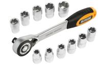 Hylsnyckelsats Ironside 1/2" 12 delar