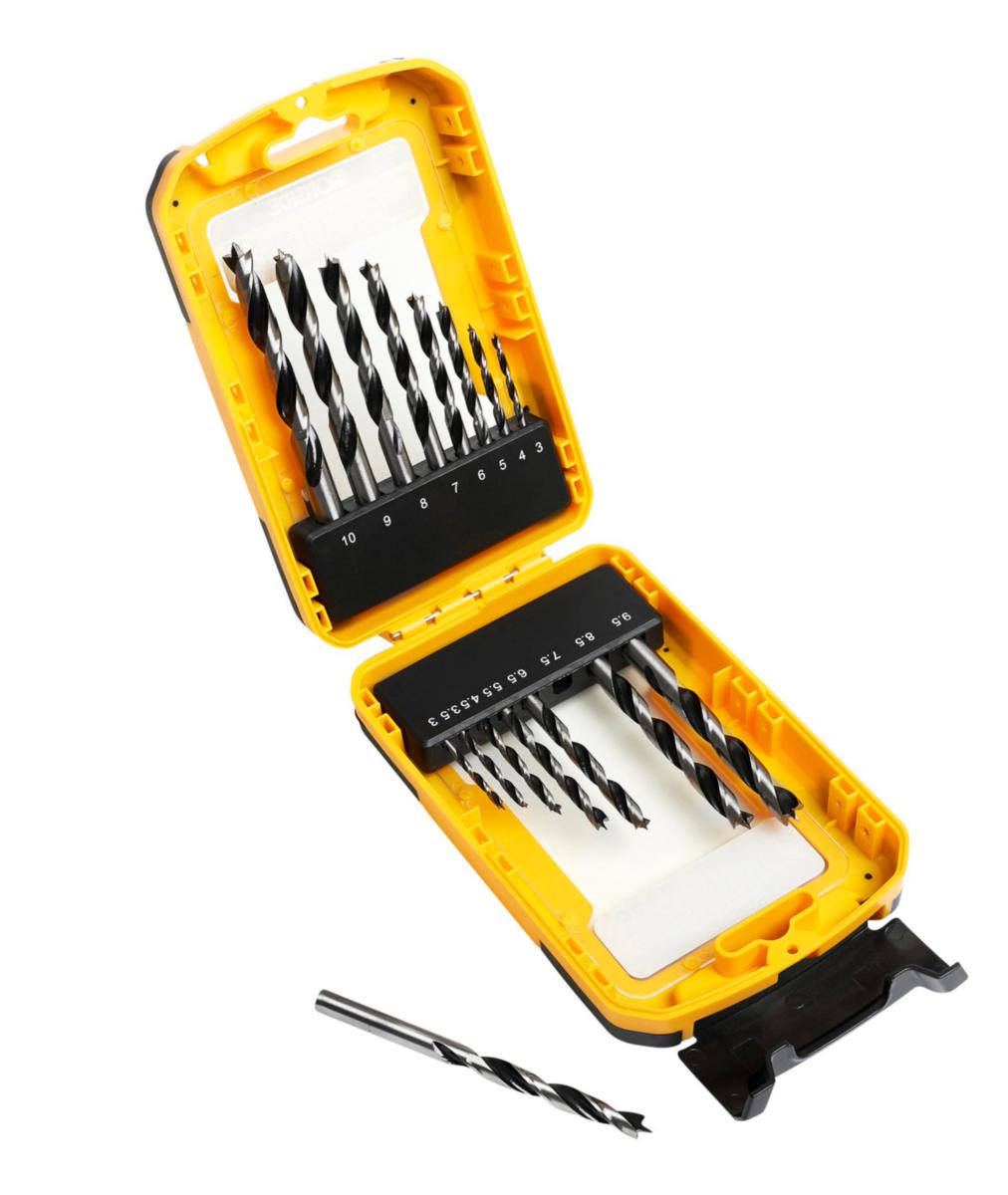 Borrsats Ironside trä 16 delar - BORRSATS IRONSIDE TRÄ 3-10MM 16 DELAR