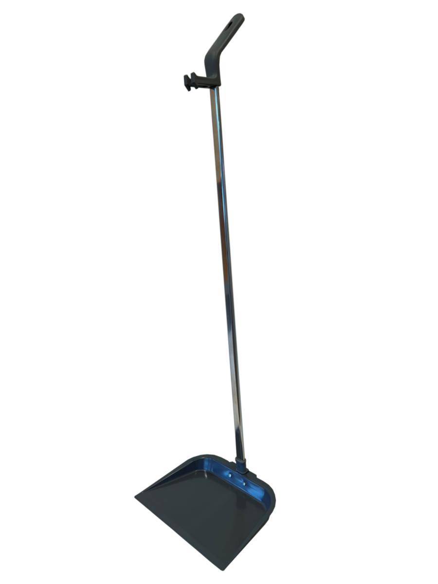 Sopskyffel Plåt halvlångt skaft - SOPSKYFFEL PLÅT HALVLÅNG ALUSKAFT 86CM M SKYFFEL I PLÅT