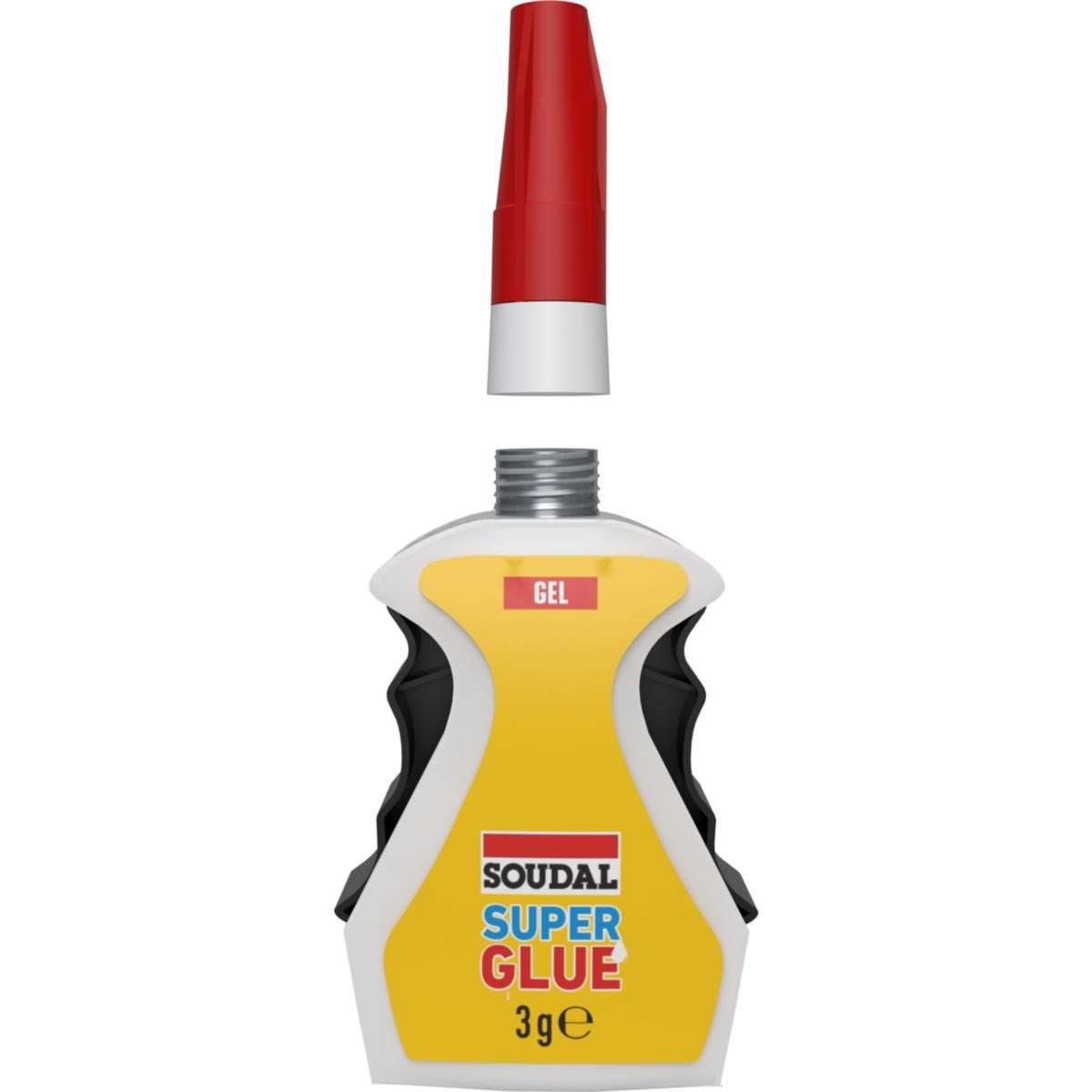 Snabblim Soudal Gel Precision - SUPER GLUE GEL 3G PRECISION SOUDAL 160045