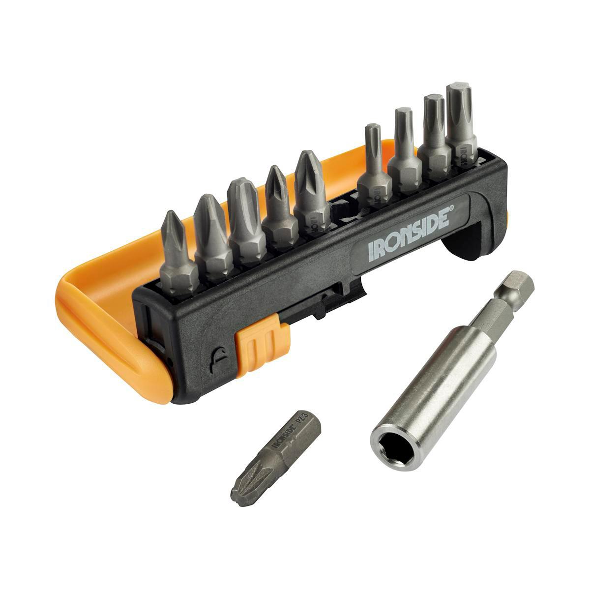 Bitssats Ironside 11 delar - BITSSATS IRONSIDE 11 DELAR PH/PZ/TX & MAGNETHÅLL 201737