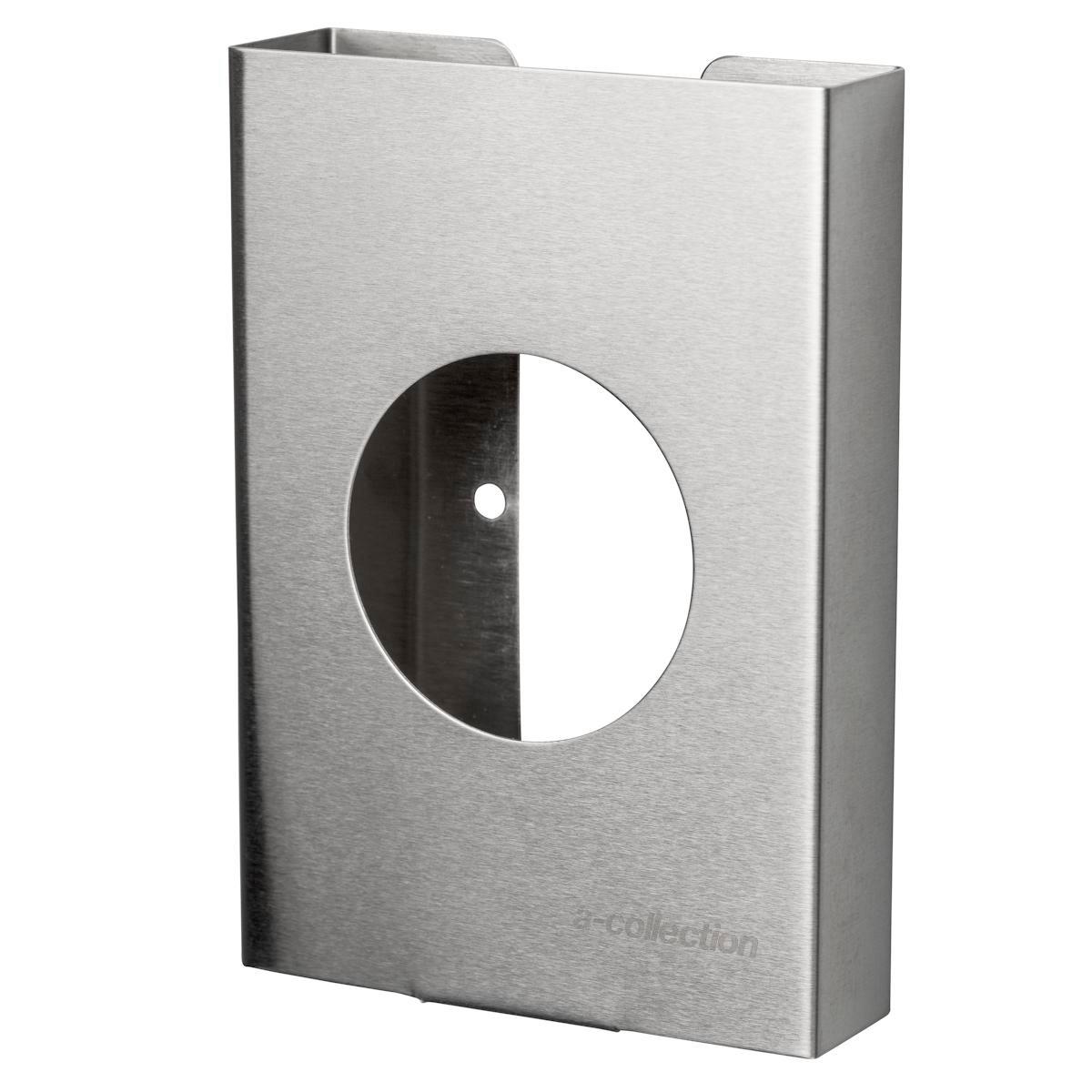 Sanitetspåsdispenser Satin Small RF - SANITETSPÅSHÅLLARE RFR 90X130X27MM