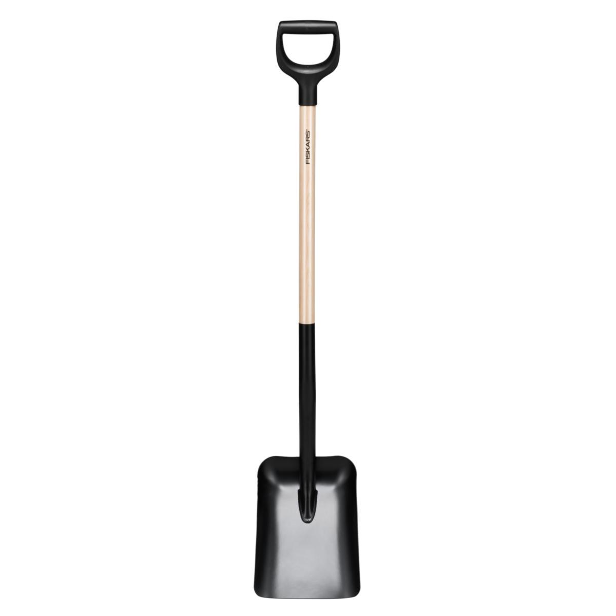 Skyffel Fiskars Solid™ D-handtag trä FSC - SKYFFEL SOLID D-HANDT TRÄ FSC FISKARS 1066723