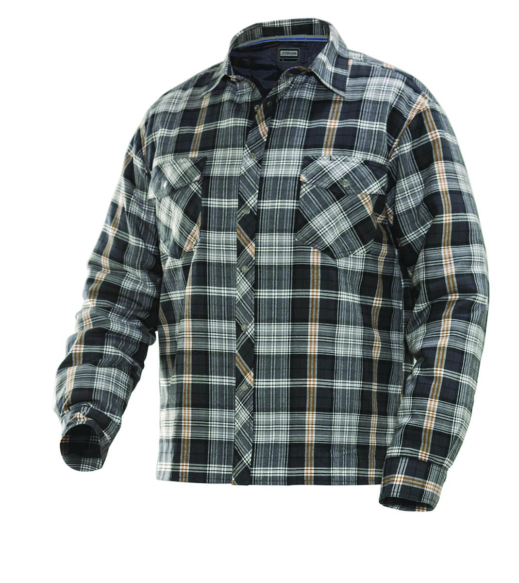 Flanellskjorta NW Jobman 5157 - FLANELLSKJORTA FO MGRÅ/ORA XXL JOBMAN 65515701-9830-8