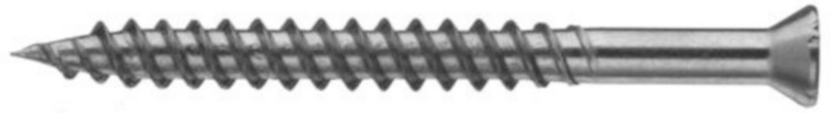 Listskruv Gul - LIST & SOCKELSKRUV 3.8X41 GUL 200/ STÅL 1MM VSB G9941
