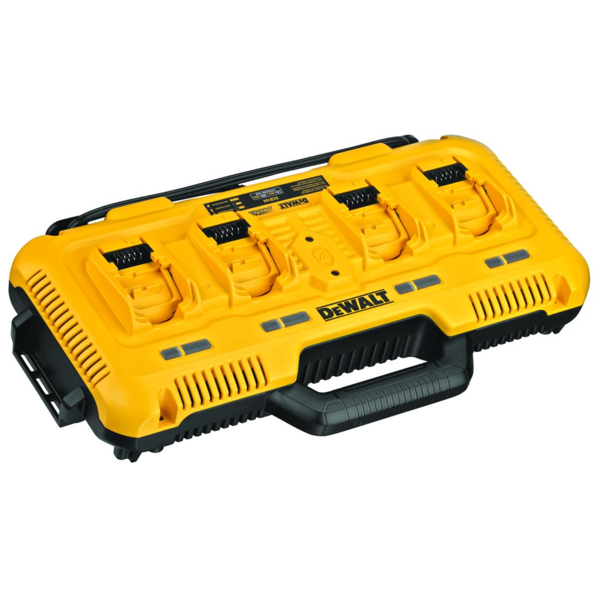 Snabbladdare DEWALT DCB104 - LADDARE 18V DCB104 4 PORTAR DEWALT DCB104-QW