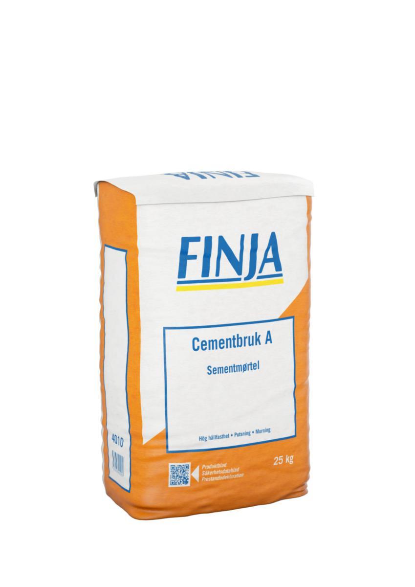 Cementbruk A - BRUK CEMENTBRUK A 25KG 0-3MM FINJA 5540105
