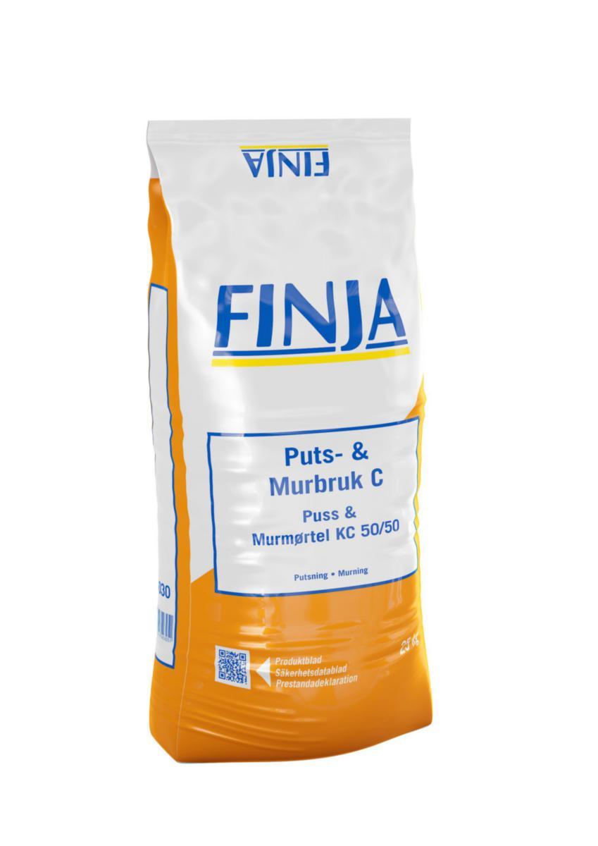 Puts- och Murbruk C - PUTS & MURBRUK C 25KG FINJA 42/PALL 5540305