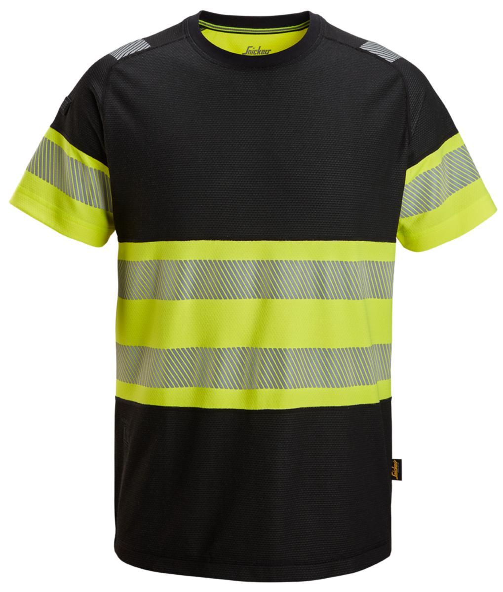 T-shirt Snickers 2538 - T-SHIRT 2538 SVART/GUL 3XL SNICKERS 25380466009