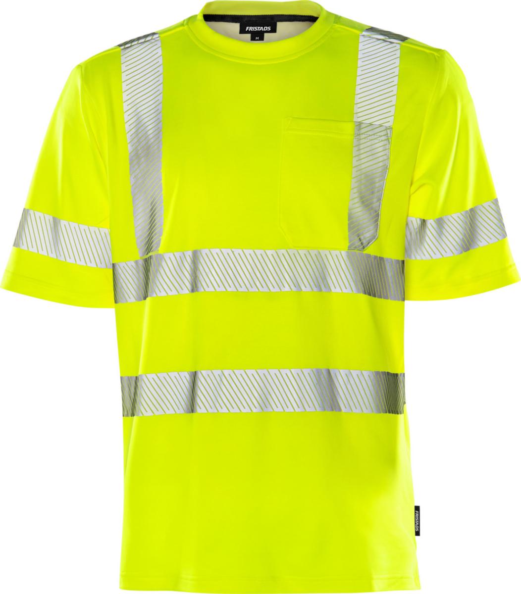 T-shirt Fristads 7407 THV - T-SHIRT 7407 THV GUL L FRISTADS 100973-130 L