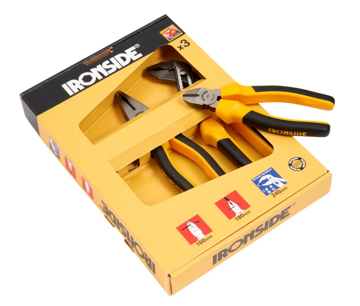 Tångset Ironside 3 delar - TÅNGSET POLY,KOMBI & AVBITARE 3DEL 2-KOMP.IRONSIDE 121016
