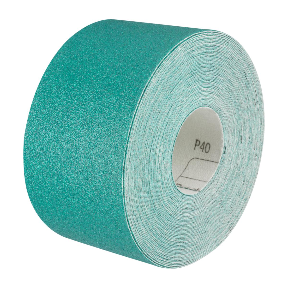 Slippappersrulle 3M U235 flexibelt - SLIPPAPPERSRULLE 3M GRÖN P120. 115MM X 23M