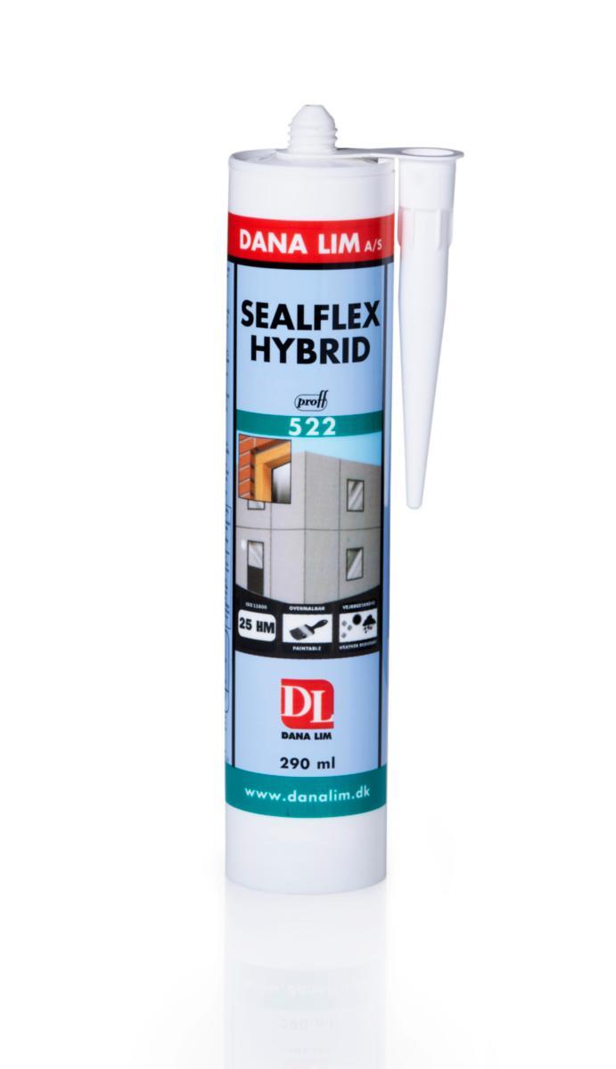 Fogmassa Dana 522 Sealflex MS Byggfog - FOGMASSA DANA MS BYGGFOG 522 600ML VIT