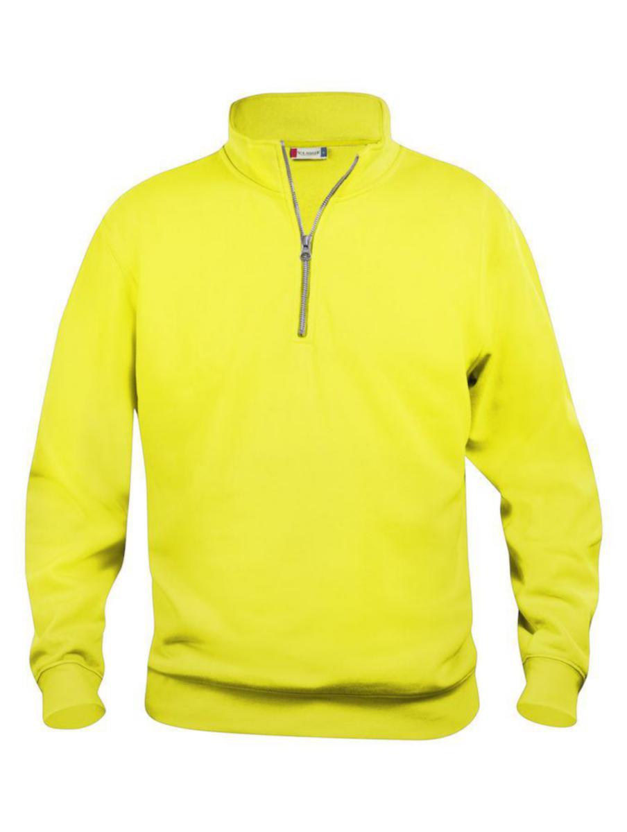 Tröja Clique 021033 Basic Halvzip - CLIQUE BASIC HALF ZIP GUL S NEW WAVE 021033-11-4