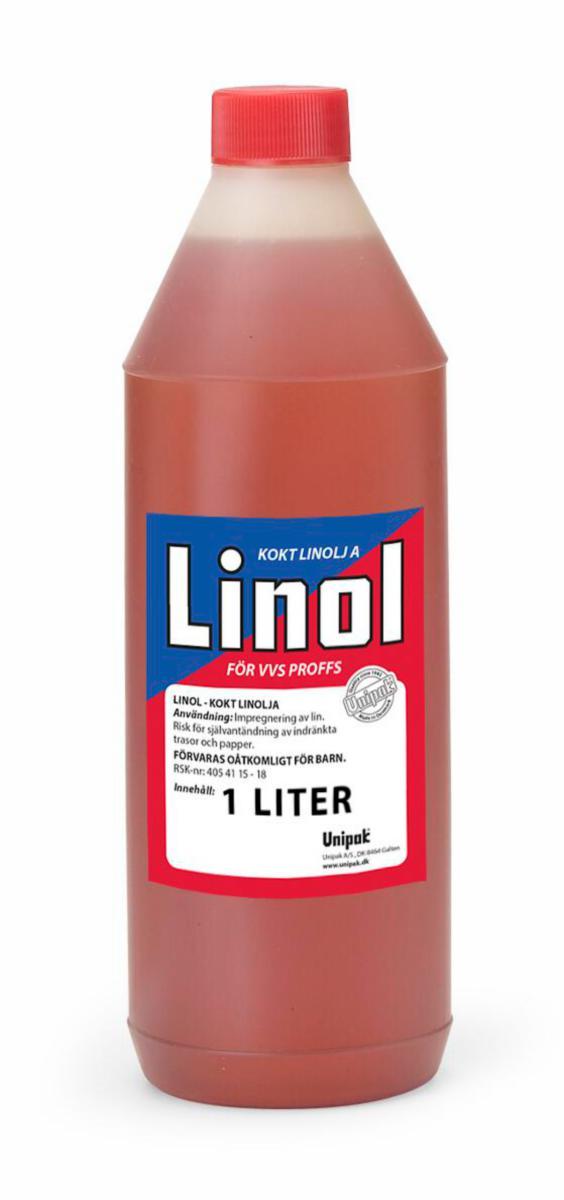 Linolja, kokt - LINOLJA KOKT 1L 