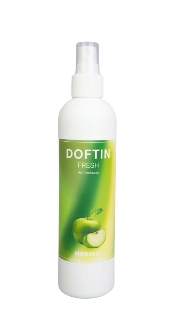 Luktförbättrare Nordex Doftin Fresh - LUKTFÖRBÄTTR DOFTIN PLUS 250ML ÄPPLEDOFT PUMPSPRAY