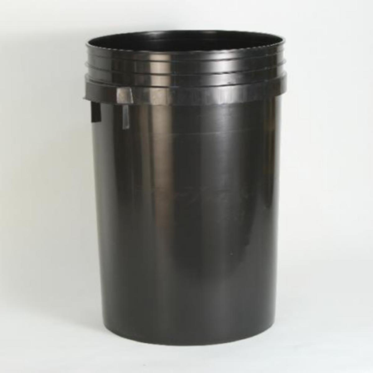 Tunna plast rund - TUNNA PLAST 40L GRÅ UTAN LOCK 
