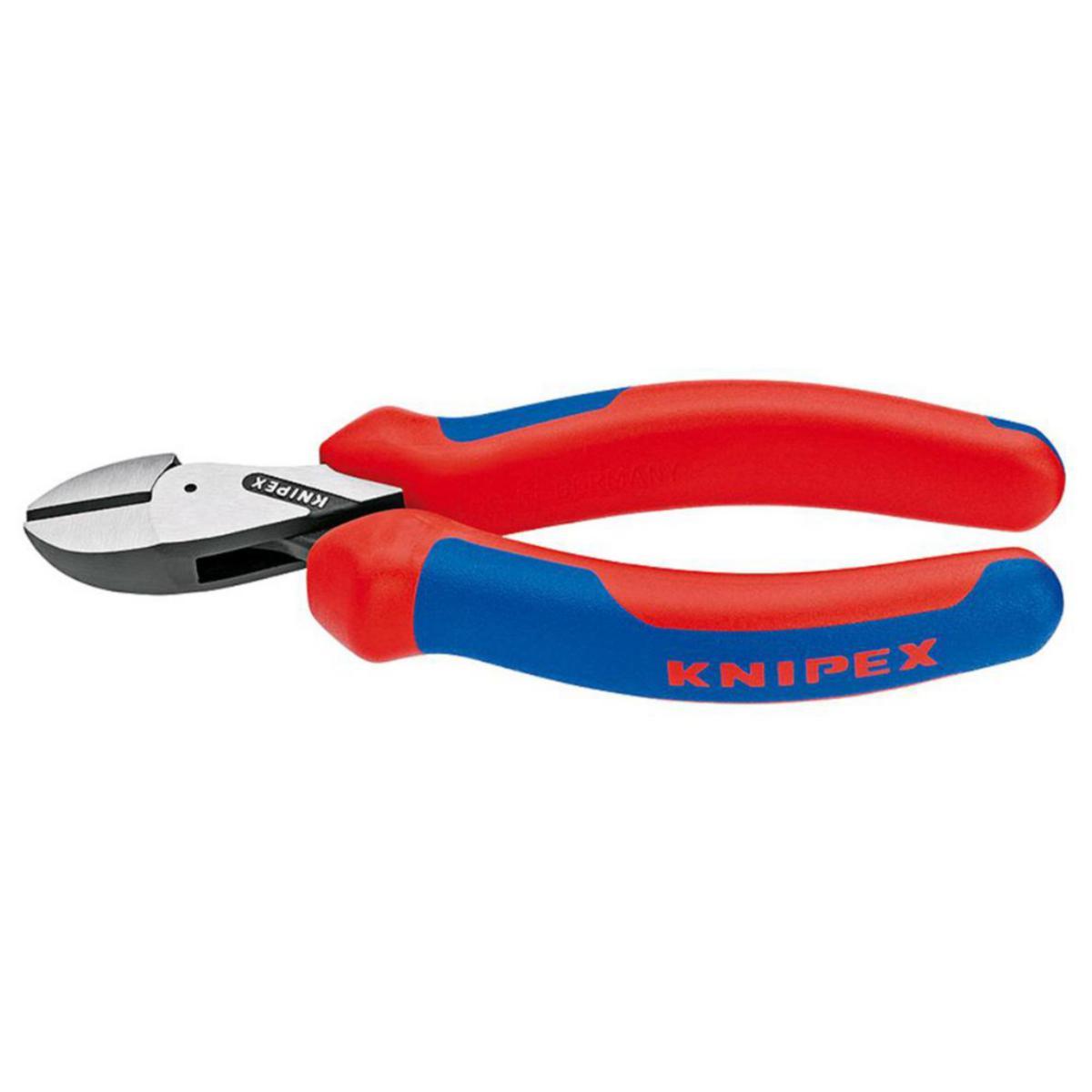 Kraftsidavbitare Knipex 7302 X-Cut - X-CUT COMPACT DIAGONAL CUTTER KNIPEX 73 02 160