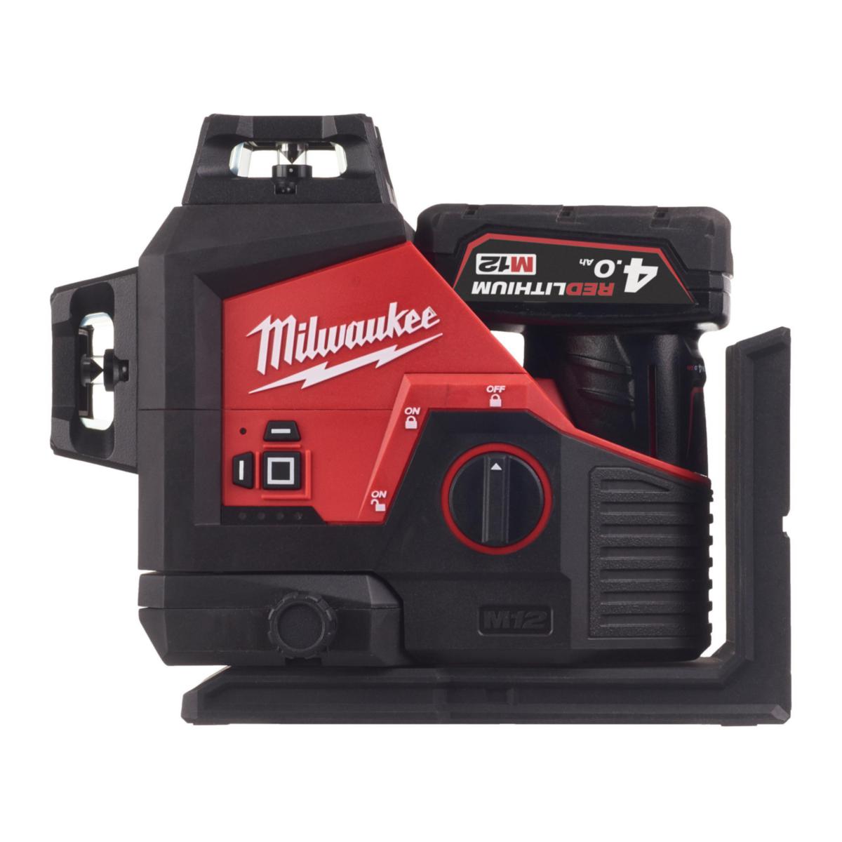 Treplanslaser Milwaukee M12 3PL-401C - TREPLANSLASER M12 3PL-401C MILWAUKEE 4933478102