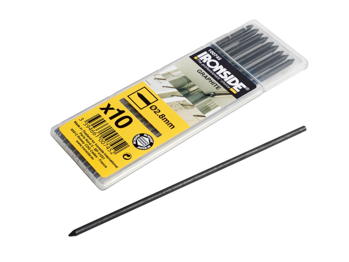 Märkstift Ironside - STIFT GRAFIT F DJUPHÅLSM 10/ IRONSIDE 100745