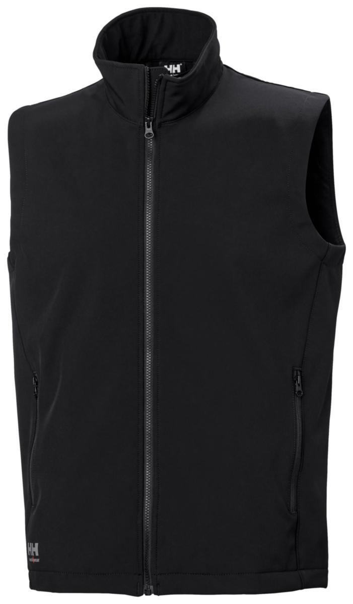Softshellväst Helly Hansen Manchester 2.0 74086 - SOFTSHELLVÄST MANCHESTER 2.0 SVART L HELLY HANSEN