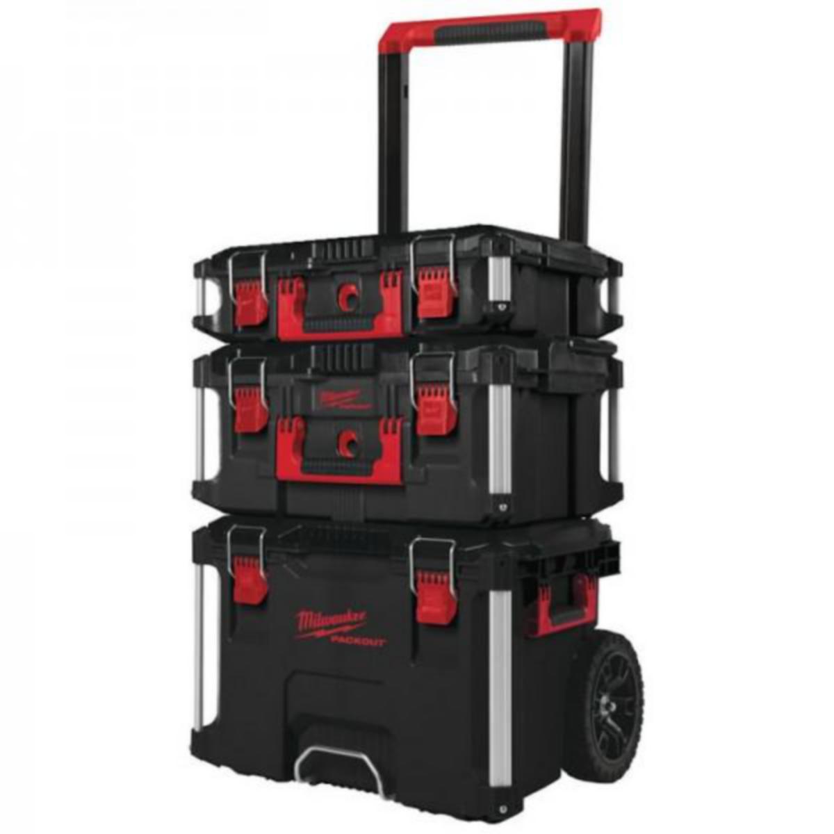 Verktygslåda Milwaukee Packout - PACKOUT SATS 3-DEL MILWAUKEE 4932464244