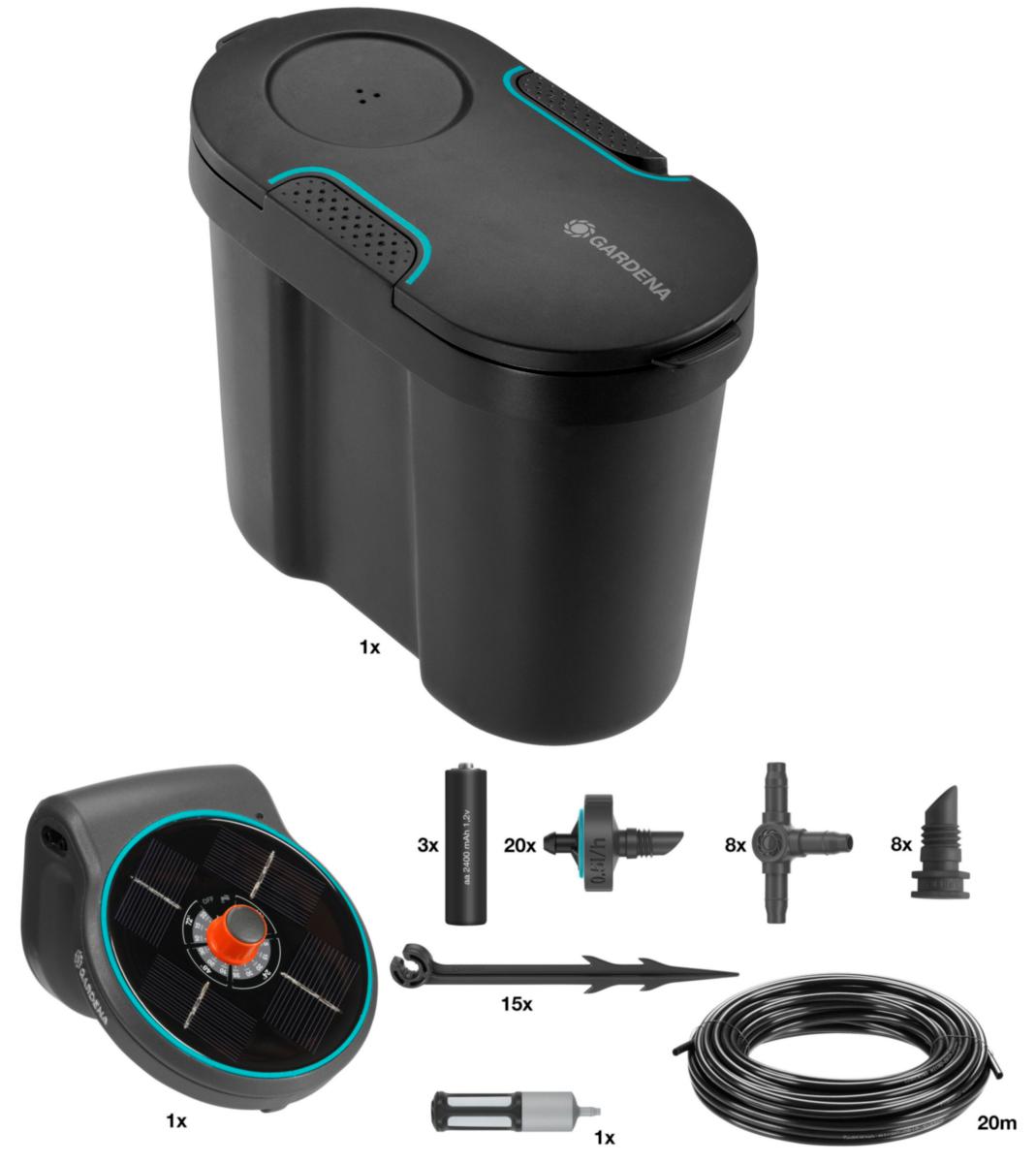 Bevattningssystem Gardena AquaBloom - AQUABLOOM MED VATTENBEHÅLLARE GARDENA 13301-20