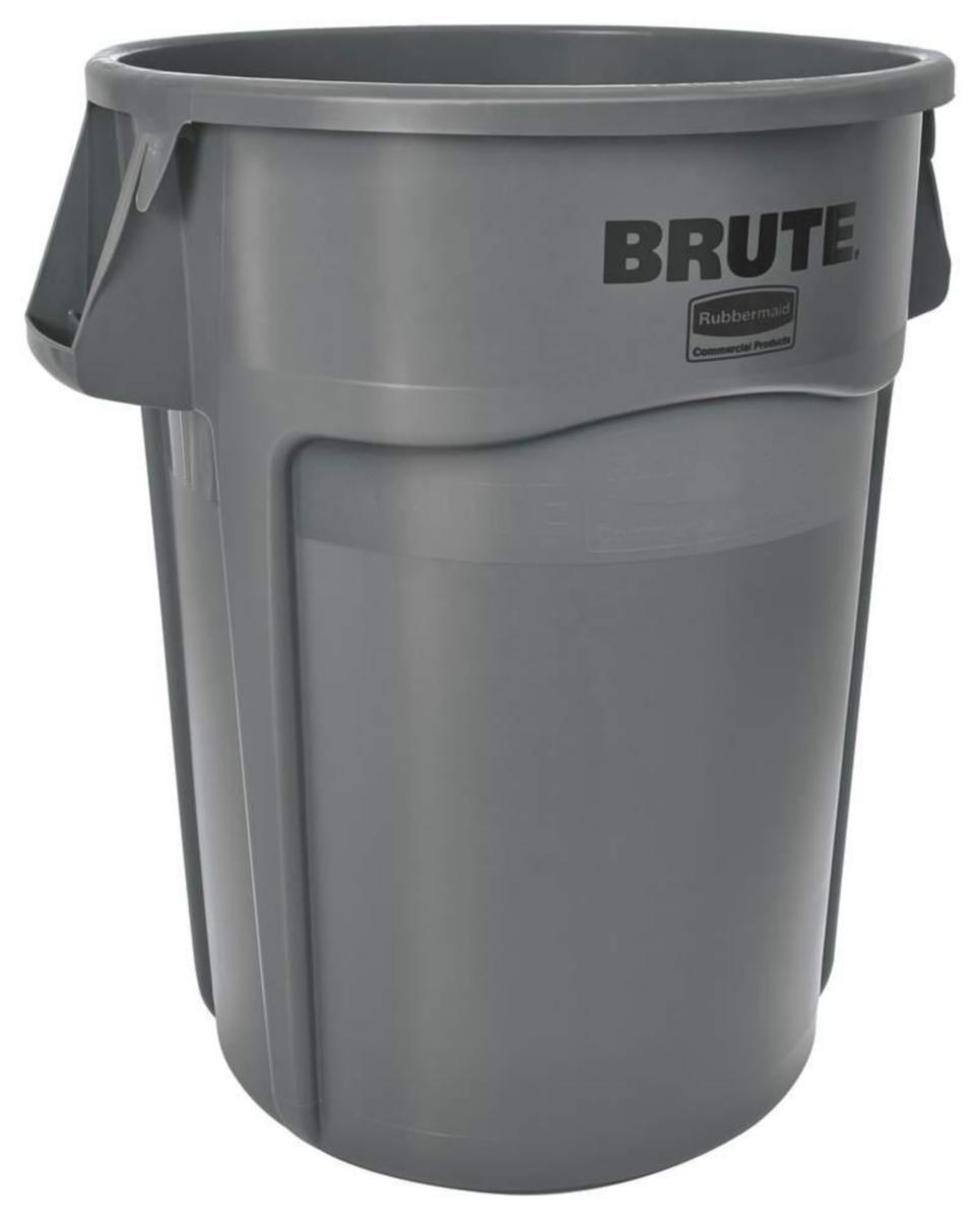 Tunna Brute - TUNNA BRUTE. PLAST 37.9 L GRÅ INBYGGDA LUFTKANALER